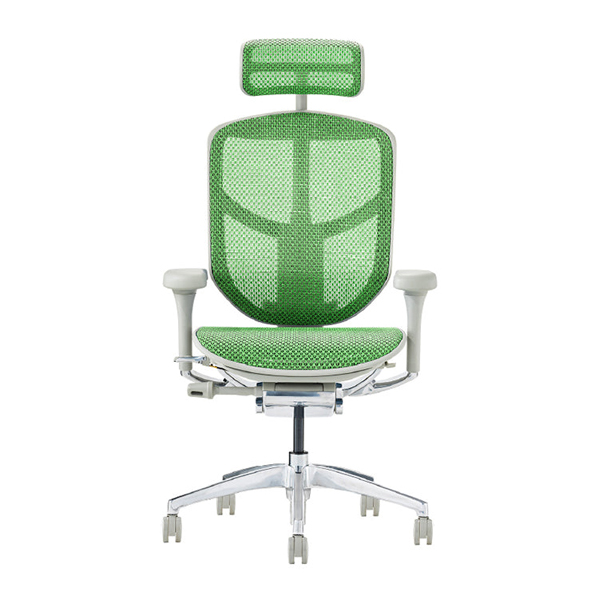 EJ2-HAM-GF-GN【PU】 エルゴヒューマン エンジョイII ハイタイプ グレーフレーム/グリーン