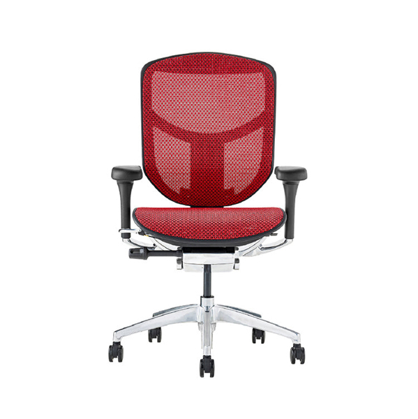 EJ2-LAM-BF-RD【PU】 エルゴヒューマン エンジョイII ロータイプ ブラックフレーム/レッド