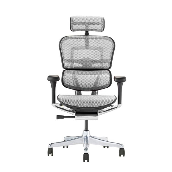 EHP2-HAM-DR-BF-WH【PU】新基盤 エルゴヒューマン プロII ハイタイプ 新基盤 ブラックフレーム/ホワイト