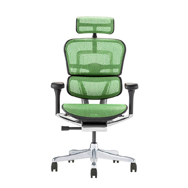 EHP2-HAM-DR-BF-GN【PU】新基盤 エルゴヒューマン プロII ハイタイプ 新基盤 ブラックフレーム/グリーン