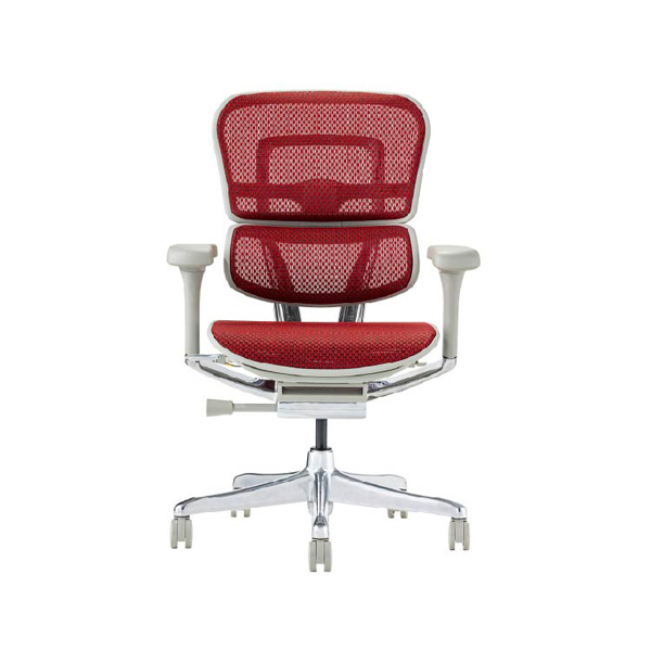 EHP2-LAM-DR-GF-RD【PU】新基盤 エルゴヒューマン プロII ロータイプ 新基盤 グレーフレーム/レッド