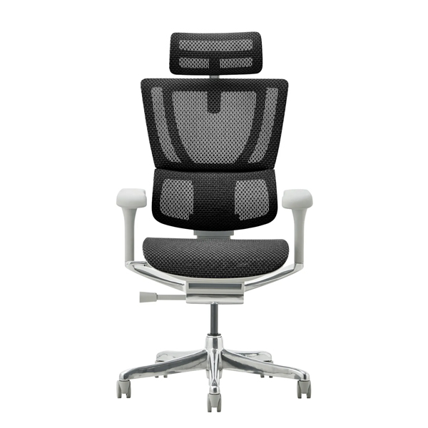 FIT2-HAM-DR-GF-BK【新基盤】 エルゴヒューマン フィットII ハイタイプ 新基盤 グレーフレーム/ブラック