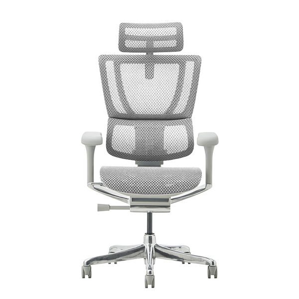 FIT2-HAM-DR-GF-WH【新基盤】 エルゴヒューマン フィットII ハイタイプ 新基盤 グレーフレーム/ホワイト