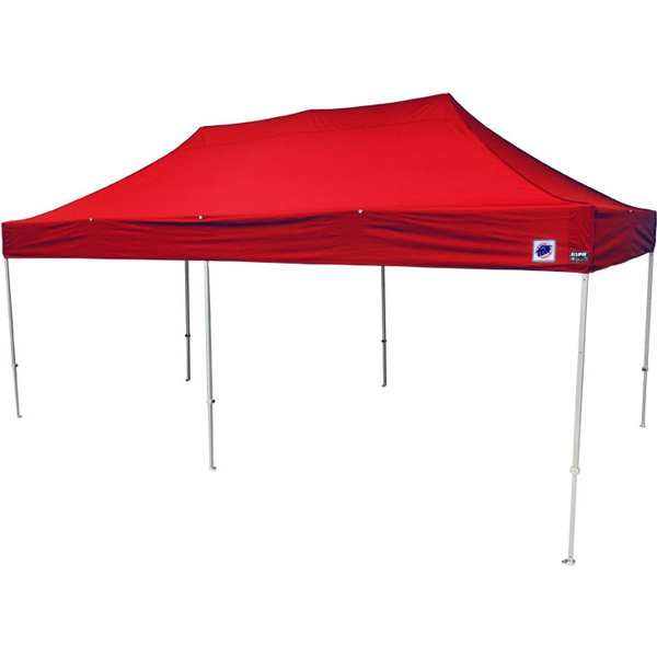 E-ZUPテント DX60 スチール レッド (3.0m×6.0m)