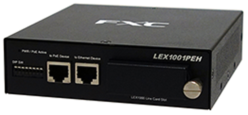 PoE給電対応メディアコンバータ収納ボックス + 同製品SBXバンドル