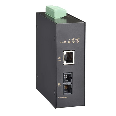 産業用 10/100/1000-TX to LX(Max10Km)メディアコンバータ(-40～75度） + 同製品SB5バンドル