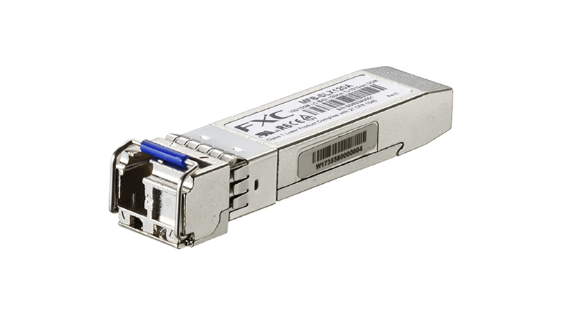 100BASE-FX SMF LC 1芯(120km/TX1310nm) SFP モジュール + 同製品SBXバンドル
