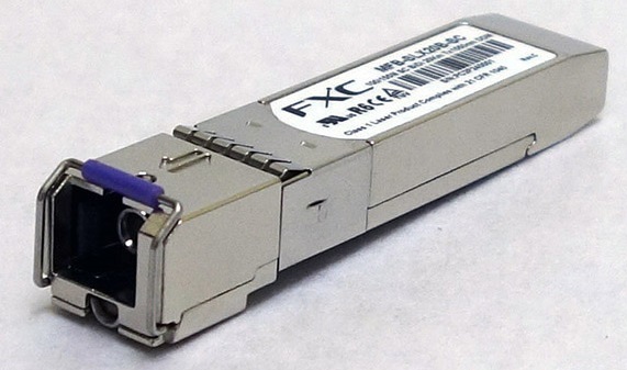 100BASE-FX SM 1芯(20km/TX1550nm) SFP モジュール