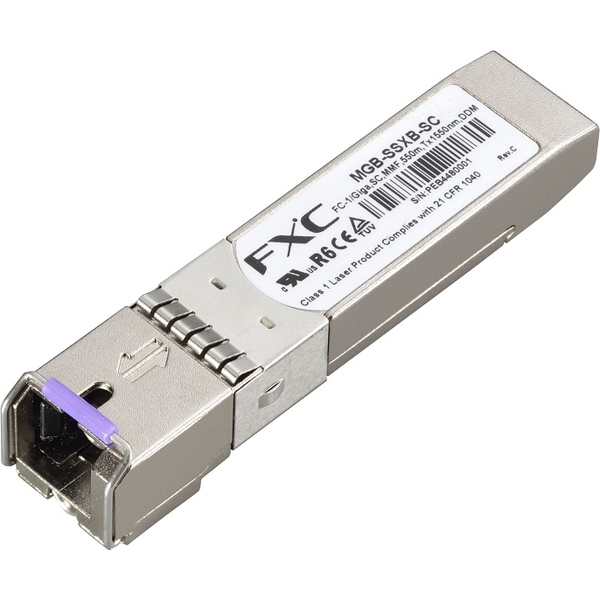 1000BASE-SX MMF SC 1芯(550m/TX1550nm) SFP モジュール + 同製品SB5バンドル
