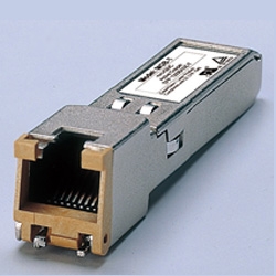 1000BASE-T RJ45 mini-GBICモジュール