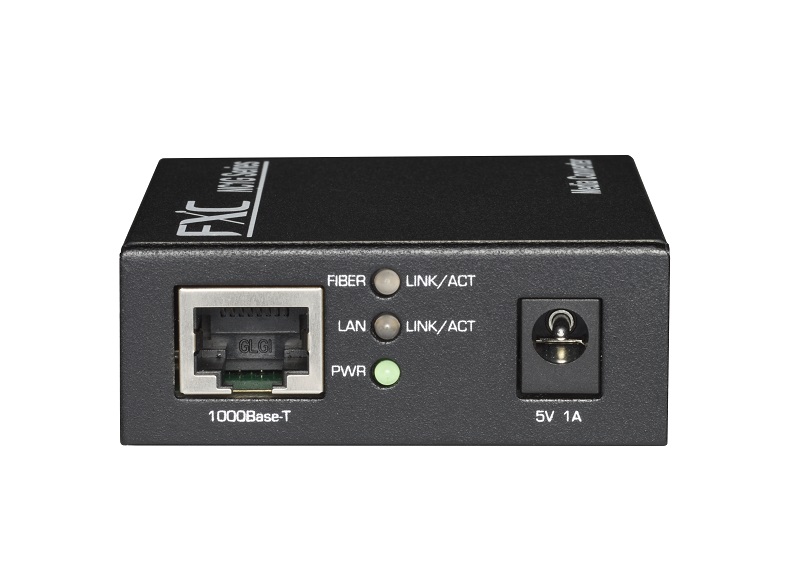 10/100/1000BASE-T to 1000BASE-X(1550nmTx/1310nmRx SMF SCコネクタ 15Km)1芯型メディアコンバータ ＋ 同製品SB5バンドル