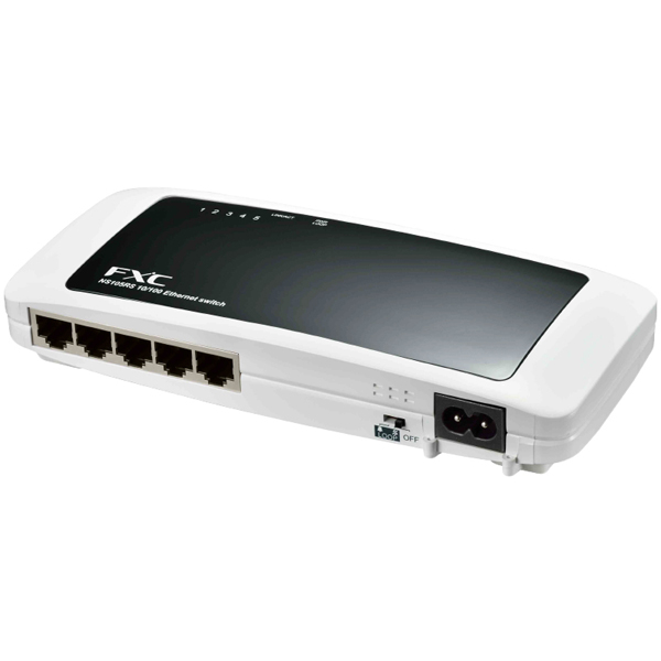 ループ検知付 5ポート 10/100Mbps イーサネットスイッチ + 同製品SB5バンドル