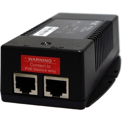 10/100/1000BASE-T IEEE802.3at/af対応 PoE+インジェクタ 2ポート