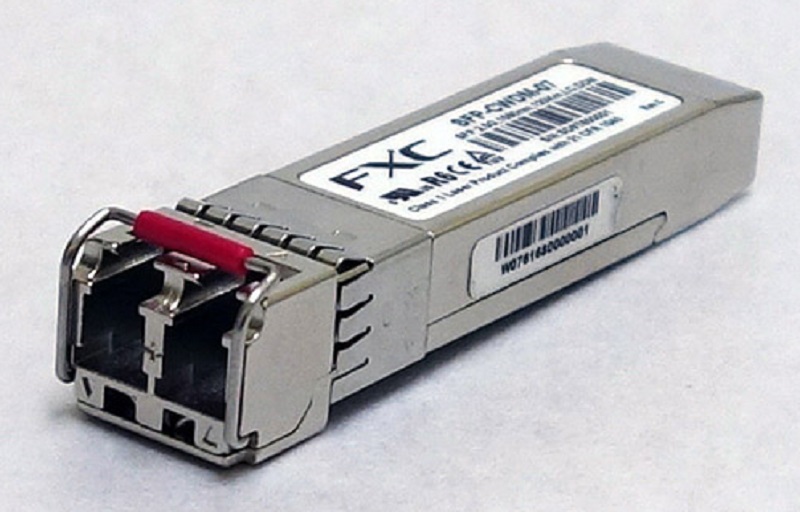 CWDM 10G SMF LC 2芯(80km/1590nm) SFP+ モジュール + 同製品SB5バンドル