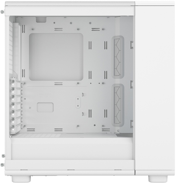 ミドルタワー型PCケース Epoch White TG RGB Clear tint
