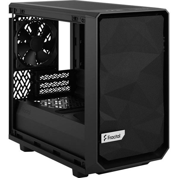 ミニタワー型PCケース Meshify 2 Nano Black TG Dark Tint