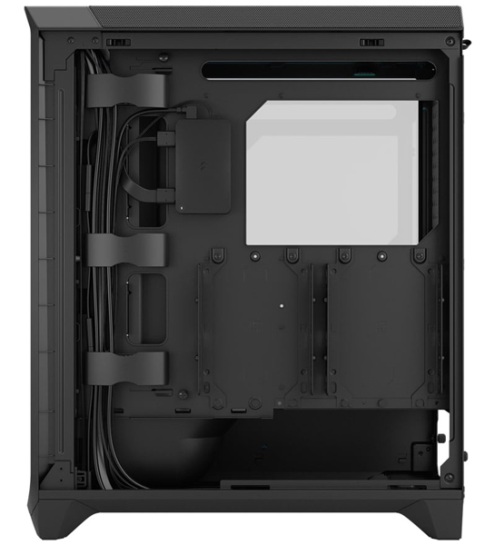 ミドルタワー型PCケース Meshify 3 Ambience Pro RGB Black TG Light Tint