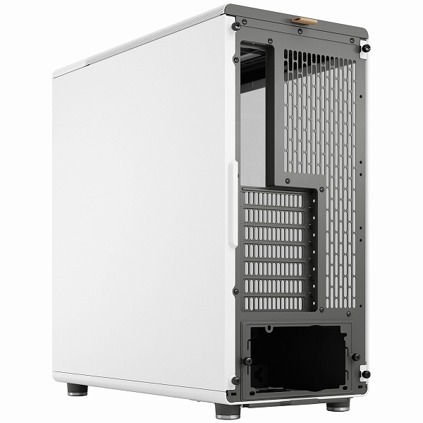 ミドルタワー型PCケース North Chalk White TG Clear