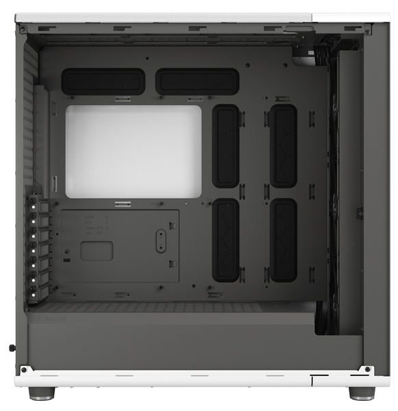 フルタワー型PCケース North XL Chalk White TG Clear