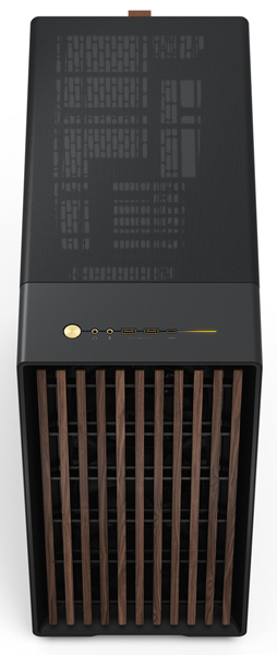 フルタワー型PCケース North XL RC Charcoal Black TG Dark