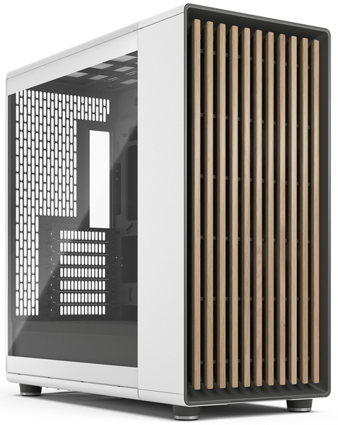 フルタワー型PCケース North XL RC Chalk White TG Clear