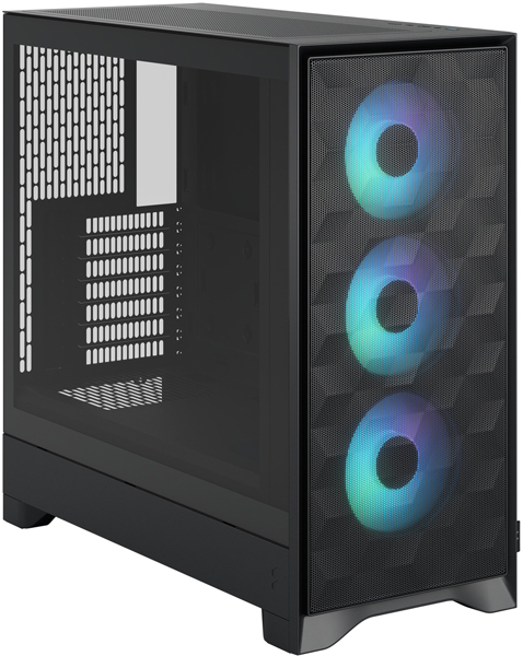 ミドルタワー型PCケース Pop 2 Air Black TG RGB