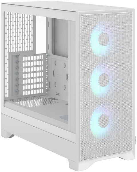 ミドルタワー型PCケース Pop 2 Air White TG RGB