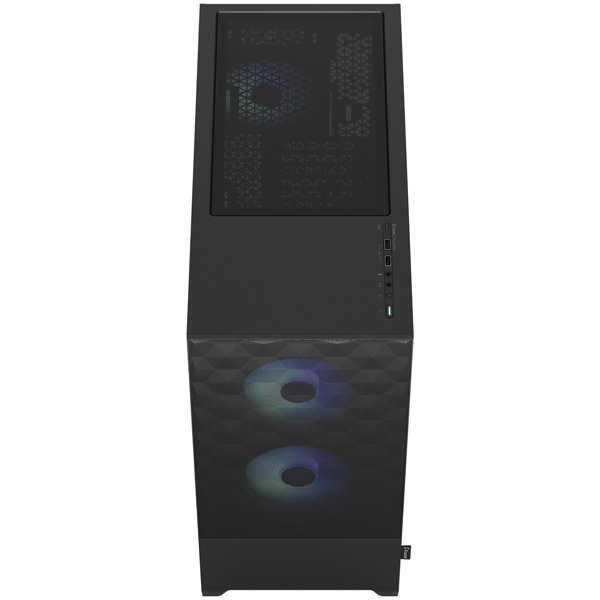 ミドルタワー型PCケース Pop Air RGB Black TG Clear Tint