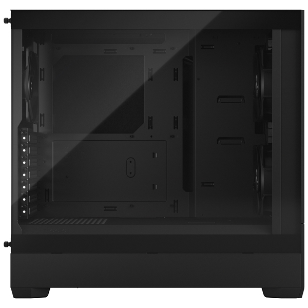 ミドルタワー型PCケース Pop Silent Black TG Clear Tint