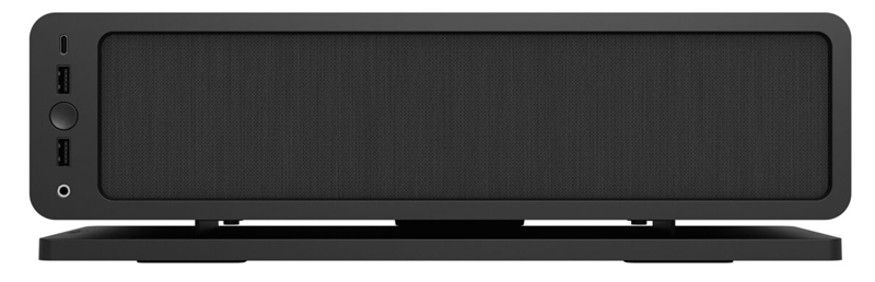Mini-ITX対応スリム型PCケース Ridge PCIe 4.0 Black