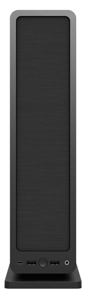 Mini-ITX対応スリム型PCケース Ridge PCIe 4.0 Black
