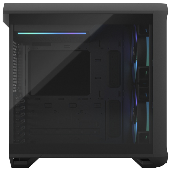 ミドルタワー型PCケース Torrent Compact RGB Black TG Light Tint