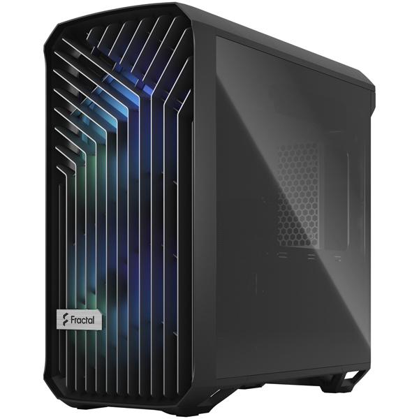 ミドルタワー型PCケース Torrent Compact RGB Black TG Light Tint