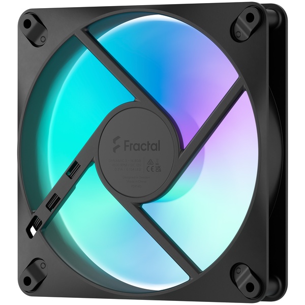 PCケースファン Dynamic 3 14 RGB 3-Pack Black