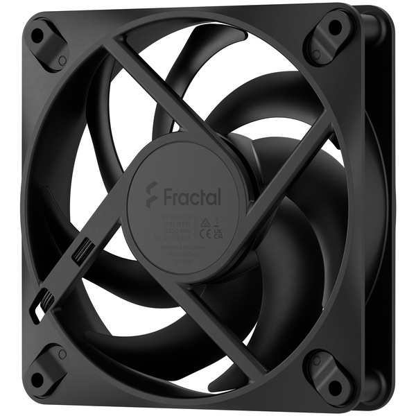 PCケースファン Dynamic 3 12 Reverse Black