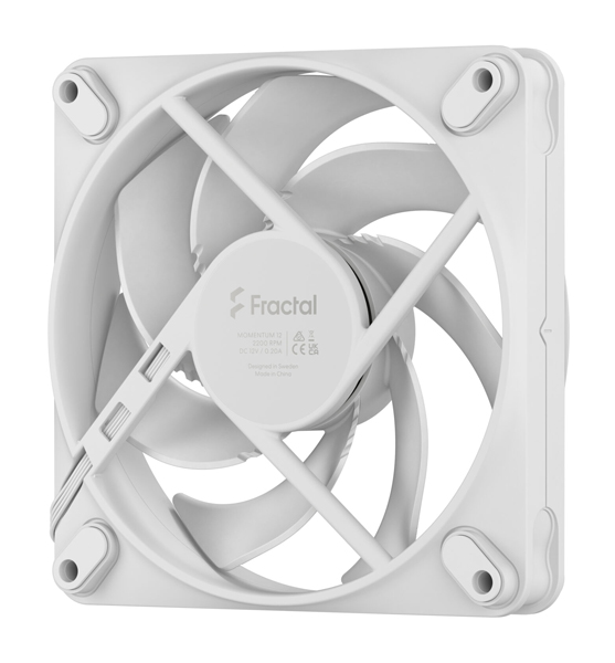 Momentum 12 White 120mm PCケースファン