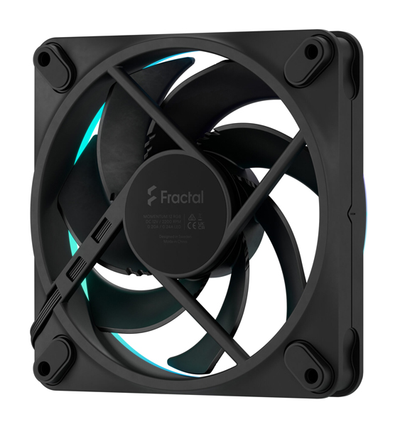 Momentum 12 RGB Black 120mm PCケースファン