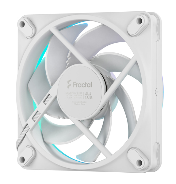 Momentum 12 RGB White 120mm PCケースファン