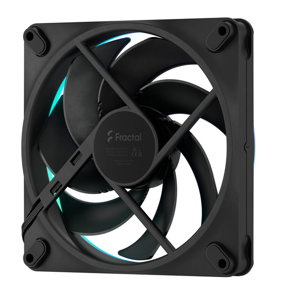 Momentum 14 RGB Black 140mm PCケースファン