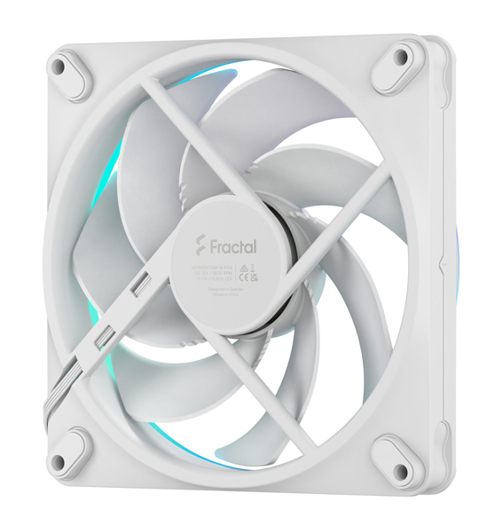 Momentum 14 RGB White 140mm PCケースファン