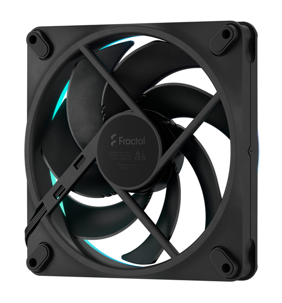 Momentum 14 RGB 3-pack Black 140mm PCケースファン3個パック