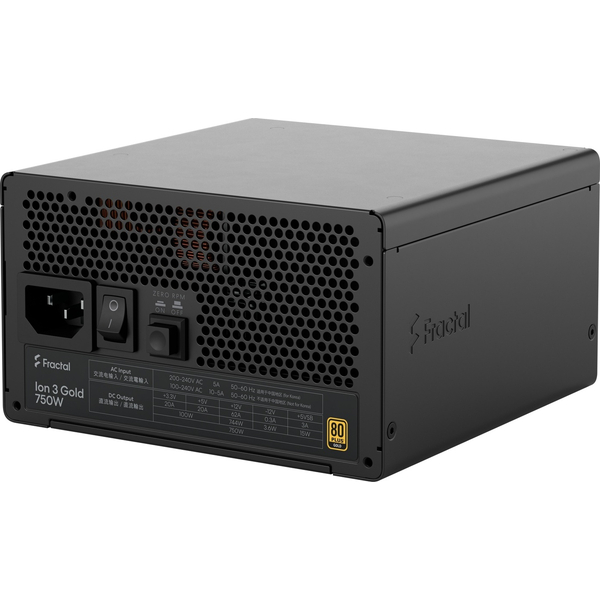 PC電源ユニット Ion 3 Gold 750W Black