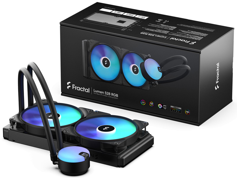 簡易水冷クーラー Lumen S28 v2 RGB
