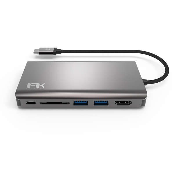 Portable 8-in-1 USB-C Hub