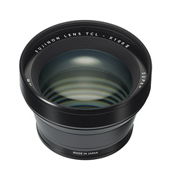 X100専用テレコンバージョンレンズ （ブラック）