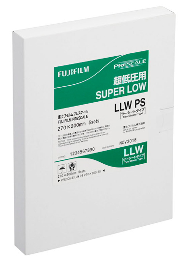 圧力測定フィルム プレスケール シートタイプ 超低圧用