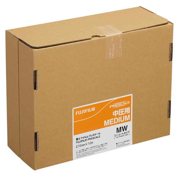 圧力測定フィルム プレスケール ロールタイプ 中圧用