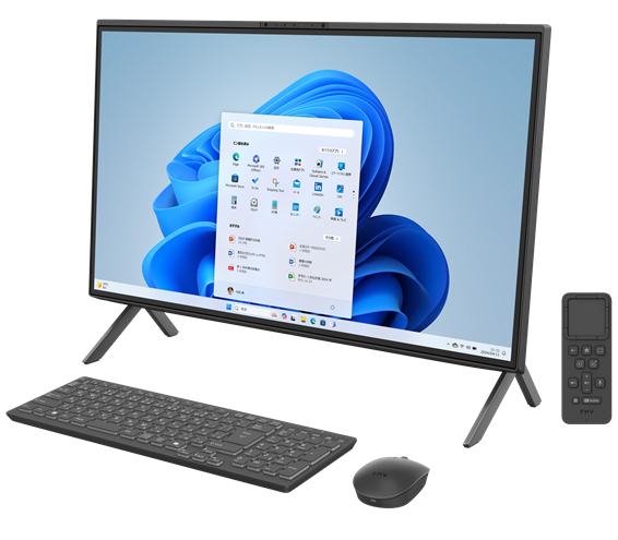 FMV F77-K1 ブラック (Core i7-1260P/32GB/SSD・1TB/Blu-ray/Win11Home64/Office Home and Business 2024(個人向け)/27型)