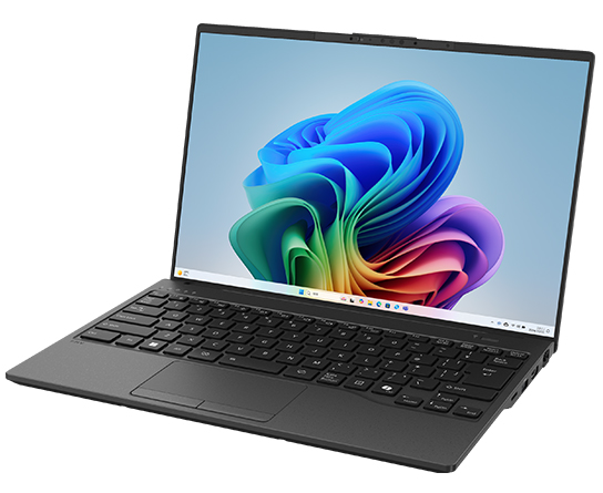 FMV UA-K1 ブラック (Core Ultra 7 258V/32GB/SSD・512GB/光学ドライブなし/Win11Home64/Office Home and Business 2024(個人向け)/14型)