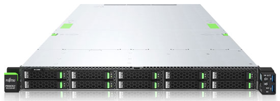PRIMERGY RX2530 M7 ラックベースユニット (Short Depth筐体/2.5インチ HDD/SSD×8)